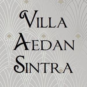 a sign that reads willa alban singuran at Villa Aedan Sintra in Sintra