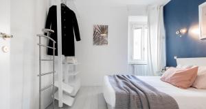 Posteľ alebo postele v izbe v ubytovaní JOIVY Vibrant Flat for 4 near parks, in Navigli