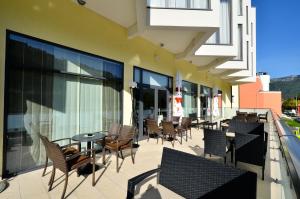 Balkón nebo terasa v ubytování Hotel Fontana