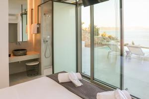 Kylpyhuone majoituspaikassa Thalasses Villas Skiathos
