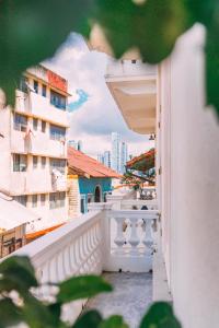 Uma varanda ou terraço em Las Clementinas