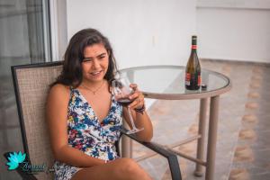 Nápoje v ubytování Hotel Awazul Bacalar