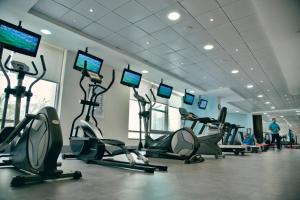 
The fitness center and/or fitness facilities at Erbil Rotana

