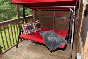 Balcon ou terrasse dans l'établissement LAZY DAYS on the CREEK