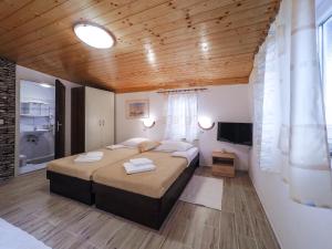 Cama o camas de una habitación en Apartments Vintijan