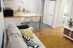 Kuchyň nebo kuchyňský kout v ubytování LAS SALESAS