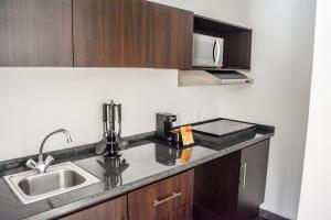 Köök või kööginurk majutusasutuses Stain Loft & Suites