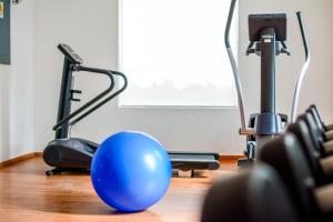 Spordikeskus ja/või sportimisvõimalused majutusasutuses Stain Loft & Suites