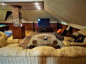 Posezení v ubytování Ansera Badamdar