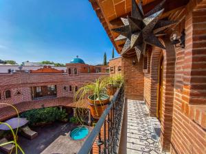 Balkón nebo terasa v ubytování Suites Paraiso Tequis
