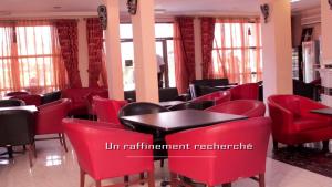 Prostor za sedenje u objektu Hotel Mansel