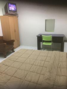Кровать или кровати в номере Baan Suan Resort2345
