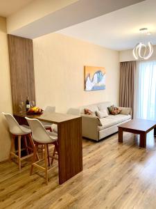 Prostor za sedenje u objektu Crystal Resort B304 LUX