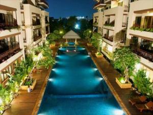 Vaade basseinile majutusasutuses Pattaya City Resort by Harmony või selle lähedal