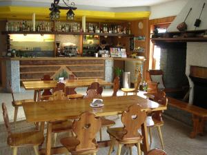 Ο χώρος του lounge ή του μπαρ στο Pizzo Del Frate