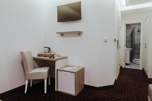 Kuchyň nebo kuchyňský kout v ubytování Hotel & Spa Meydan