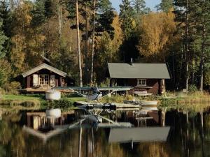 Landskap semula jadi dekat dengan the country house