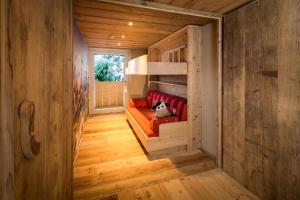 Posteľ alebo postele v izbe v ubytovaní Hotel Riederhof- Urlaub mit WAU!