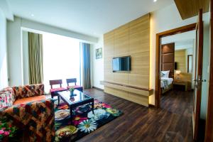 O zonă de relaxare la Best Western La Vista Pathankot