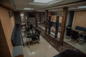 Istumisnurk majutusasutuses Discovery Hotel