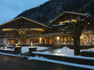 Hotel Châlet Du Lac saat musim dingin