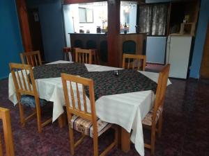 Kuchyň nebo kuchyňský kout v ubytování Hostal Casona del Cerro