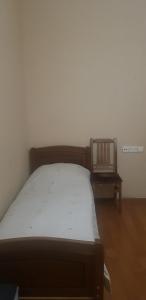 Rúm í herbergi á Grimis Villa