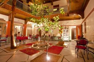 Posezení v ubytování Riad Atlas Acacia