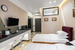 TV/trung tâm giải trí tại Luteranskaya apartments