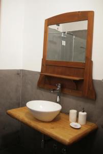 Koupelna v ubytování B&B Val Valerna
