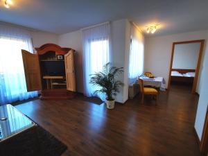 Χώρος καθιστικού στο Park Appartements