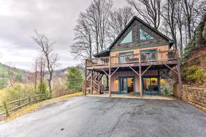 a house on the side of a road at Mountain Cabin with Fire Pit, Walk to Golf and Fishing in Vilas