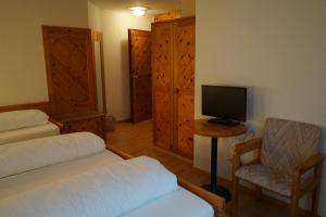 Voodi või voodid majutusasutuse Hotel Schiffahrt toas