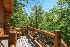 Balkón nebo terasa v ubytování Parc Omega