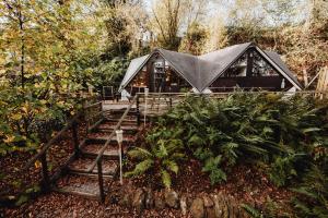 Zahrada ubytování Chalet Scandinave avec sauna IR - In the Woods