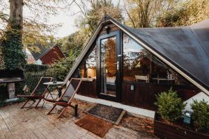 Zahrada ubytování Chalet Scandinave avec sauna IR - In the Woods