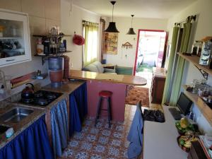 Kjøkken eller kjøkkenkrok på Vosso Lar com Vista Gramado