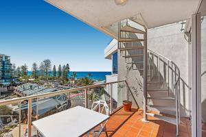 Un balcón o terraza de Sandcastles Mooloolaba