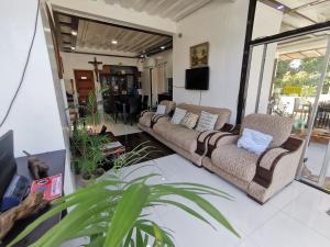 Posezení v ubytování SOFIATEL Rooms