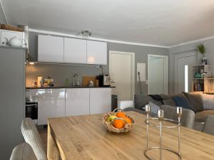 Kuchyň nebo kuchyňský kout v ubytování Forest View Apartments in Winterberg Sauerland - Private Garden Facing the Woods