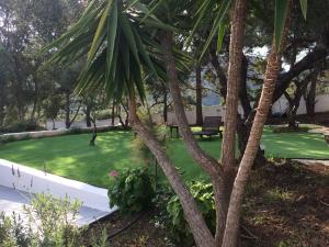 Vonkajšia záhrada v ubytovaní Milatos Village Cretan Agrotourism Hotel