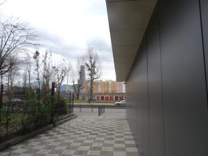 Budynek, w którym mieści się apartament