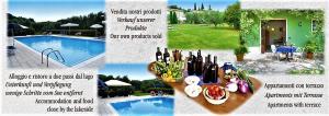 Bazén v ubytování Agriturismo la Casetta nebo v jeho okolí