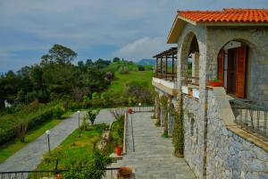 Zahrada ubytování Villa Alba Chiara