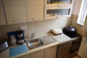 Küche/Küchenzeile in der Unterkunft Apartment Eve