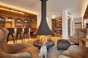 Istumisnurk majutusasutuses Hotel Tabladel
