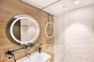 Koupelna v ubytování H2 Hotel Leipzig