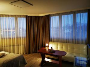 Postel nebo postele na pokoji v ubytování Hotel Passione
