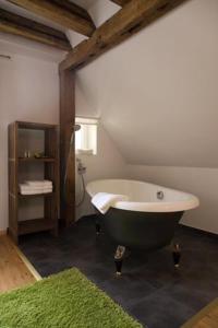 Koupelna v ubytování Netts Landhaus