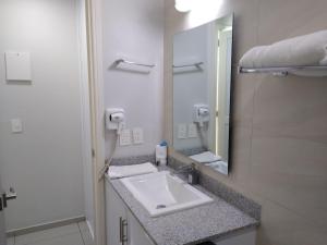 Koupelna v ubytování Suites Chapultepec